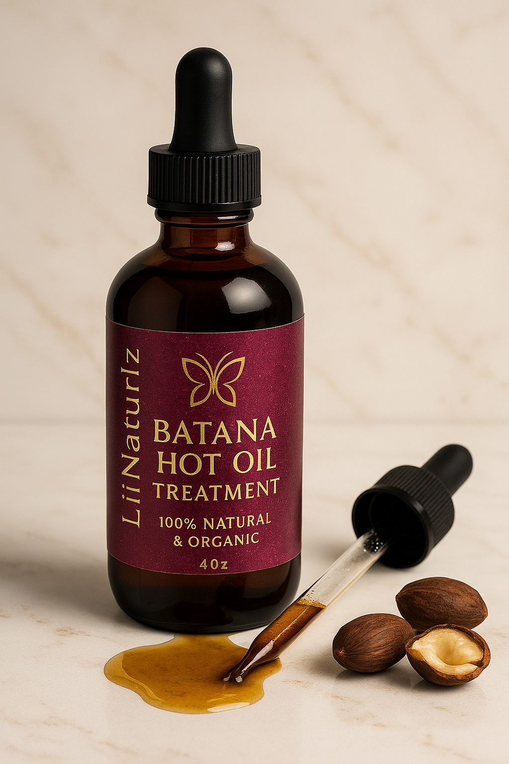 Raw Batana Hot Oil Treatment(ready to use) 4oz Organic & Natural