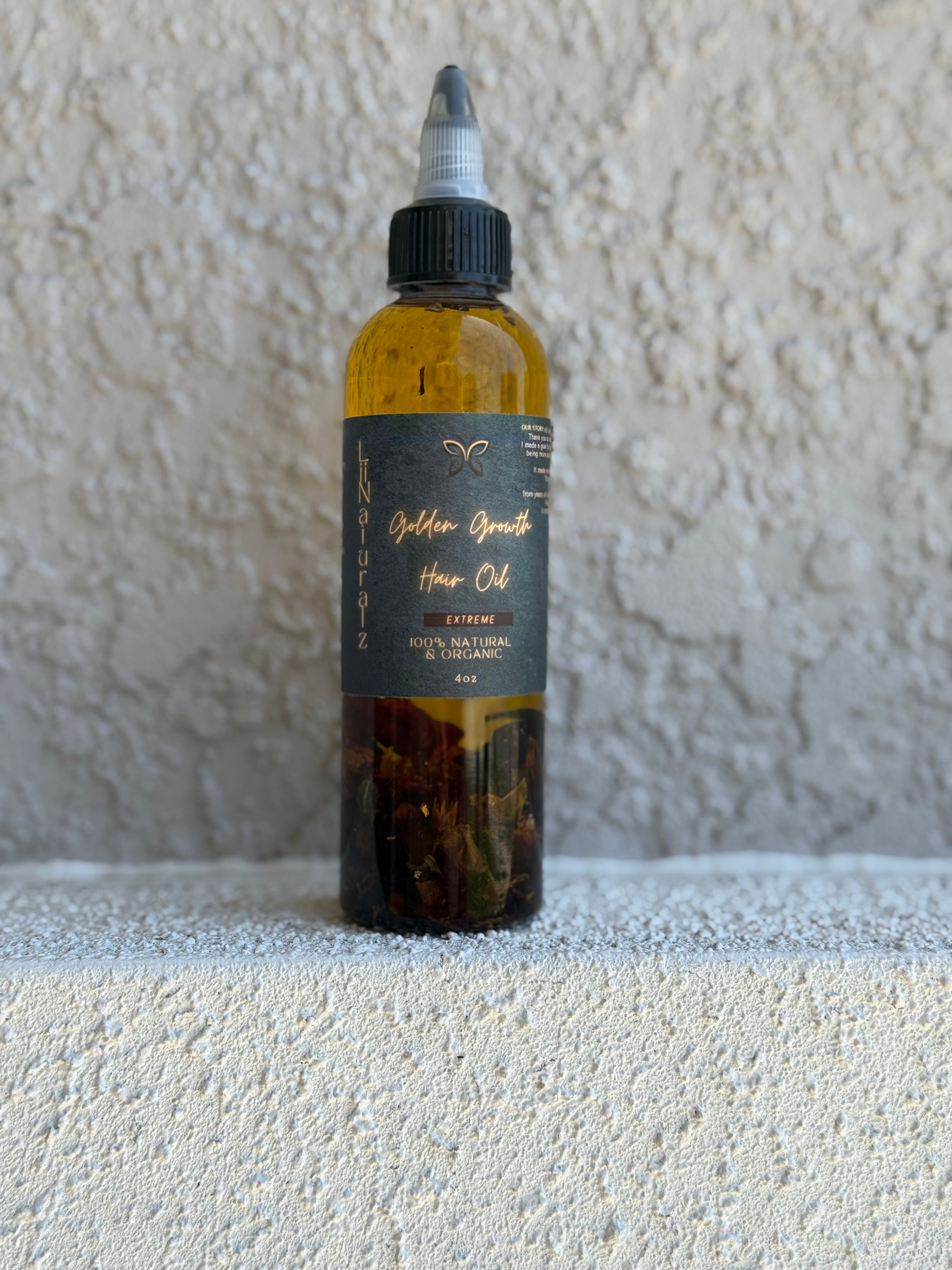Ayurvedic & Cloves Hair Growth Oil 4oz Duo Handmade Healthy Haircare & Scalp Treatment to promote hair & nail growth