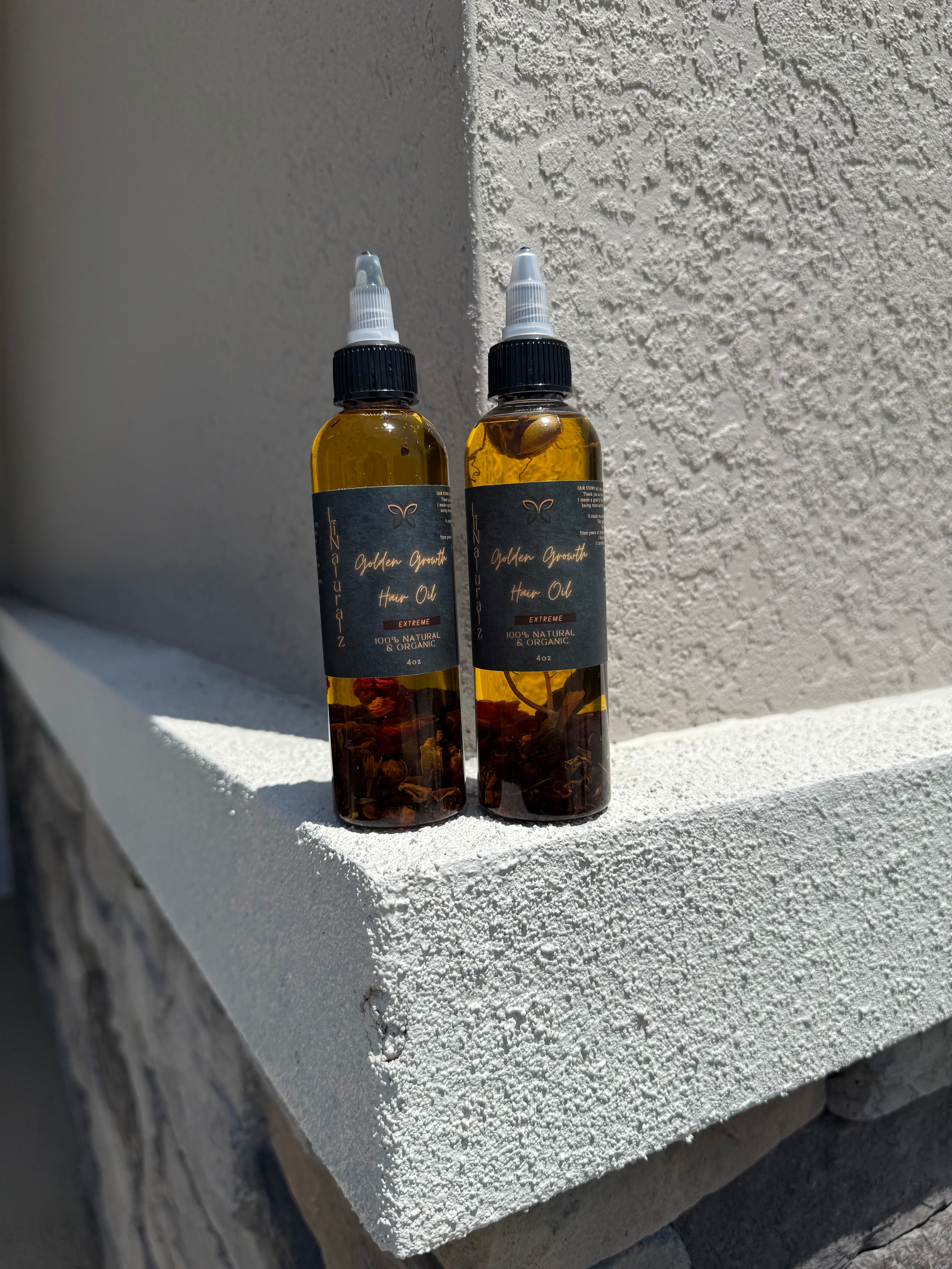 Ayurvedic & Cloves Hair Growth Oil 4oz Duo Handmade Healthy Haircare & Scalp Treatment to promote hair & nail growth