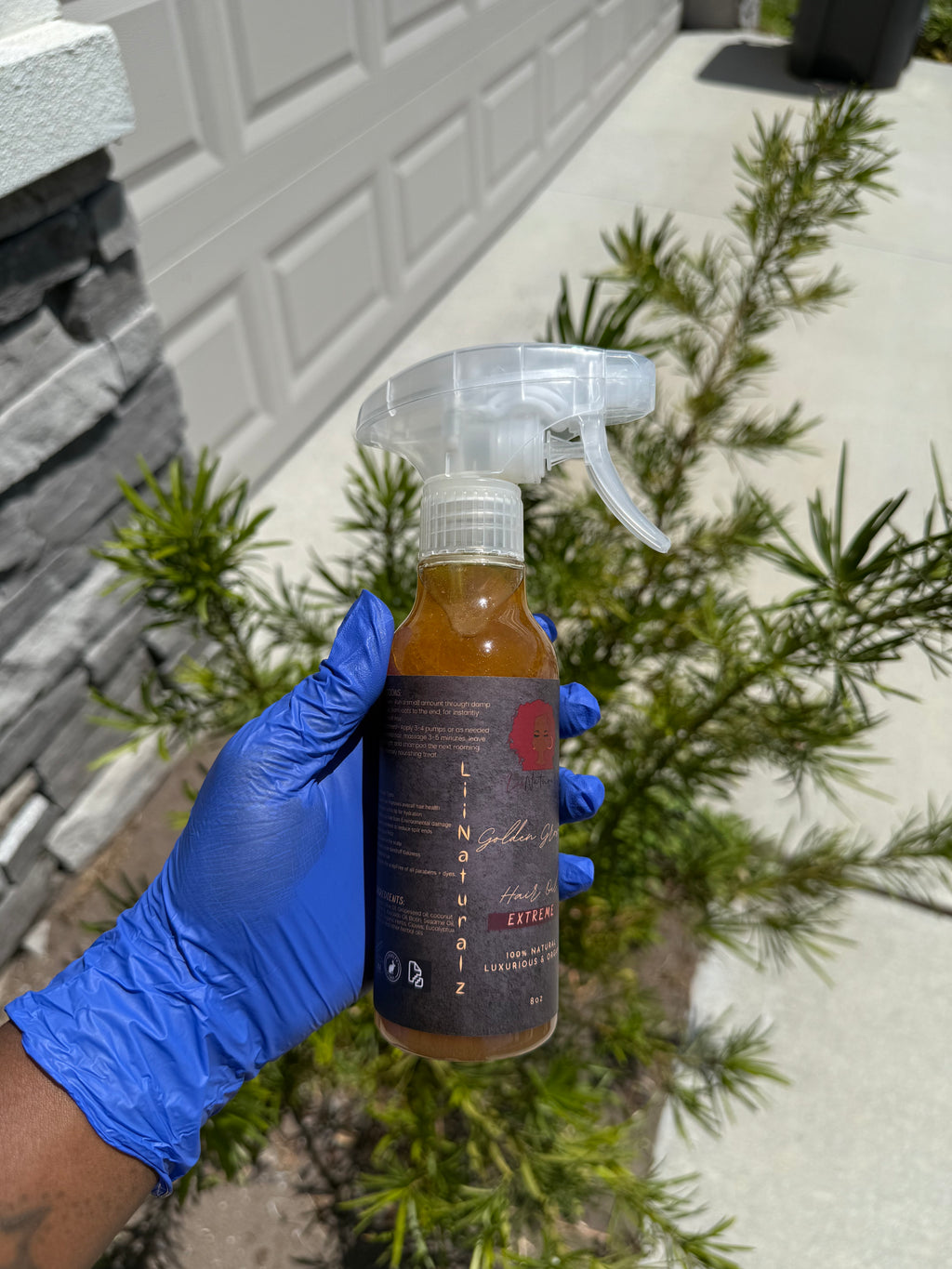 Rosemary & Clove Hair Growth Mist Vegan Formula with Essential Nutrients for Glowing Frizz Free Moisturized Hair 8 Fl Oz