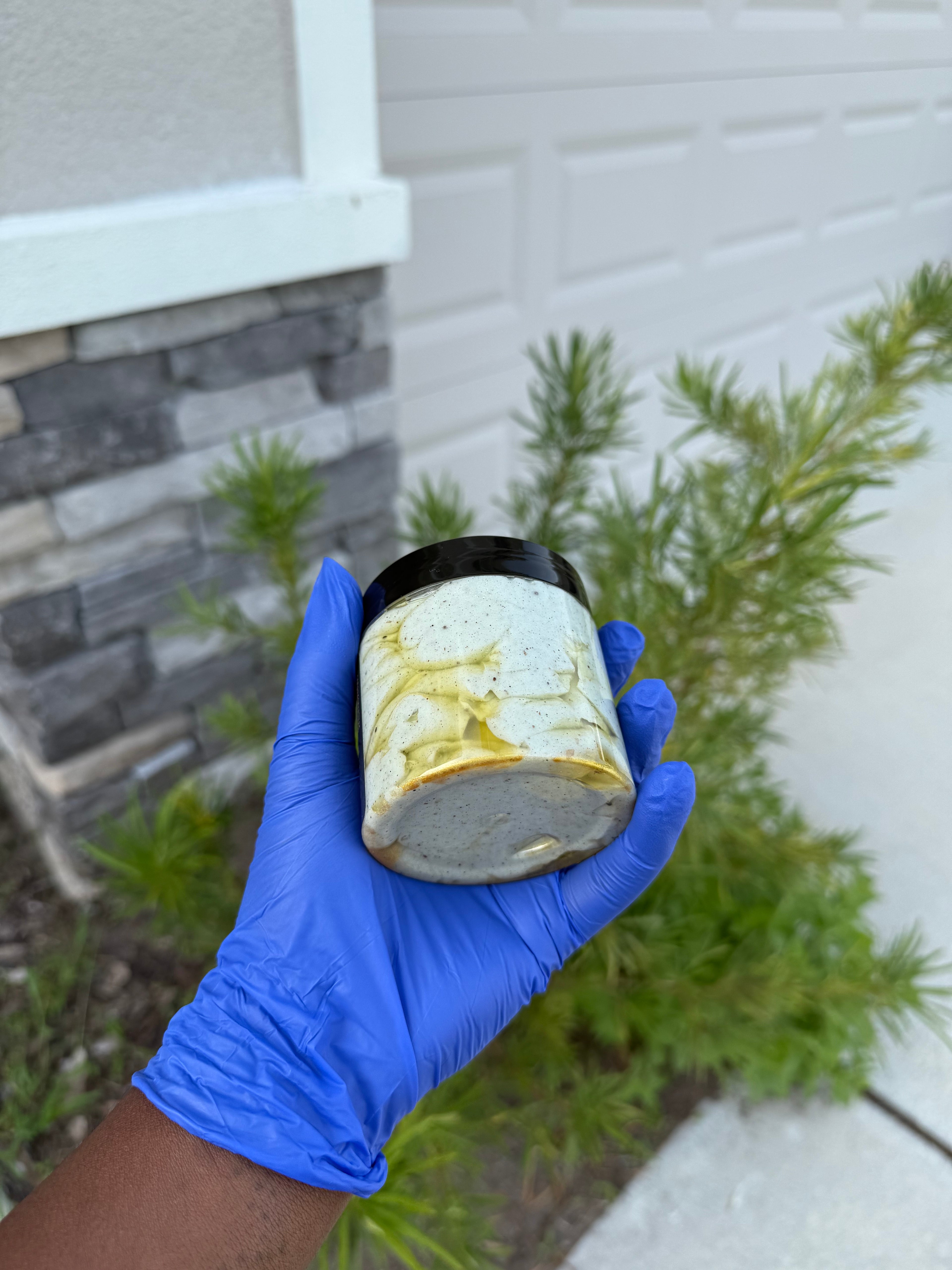 Golden Growth Chebe & Clove Pre-Poo Detangling Cream 6oz Haircare Moisturizer Before Shampoo Hair Treatment Mask Hydrating Repair for Type 4 Hair Moisture Daily