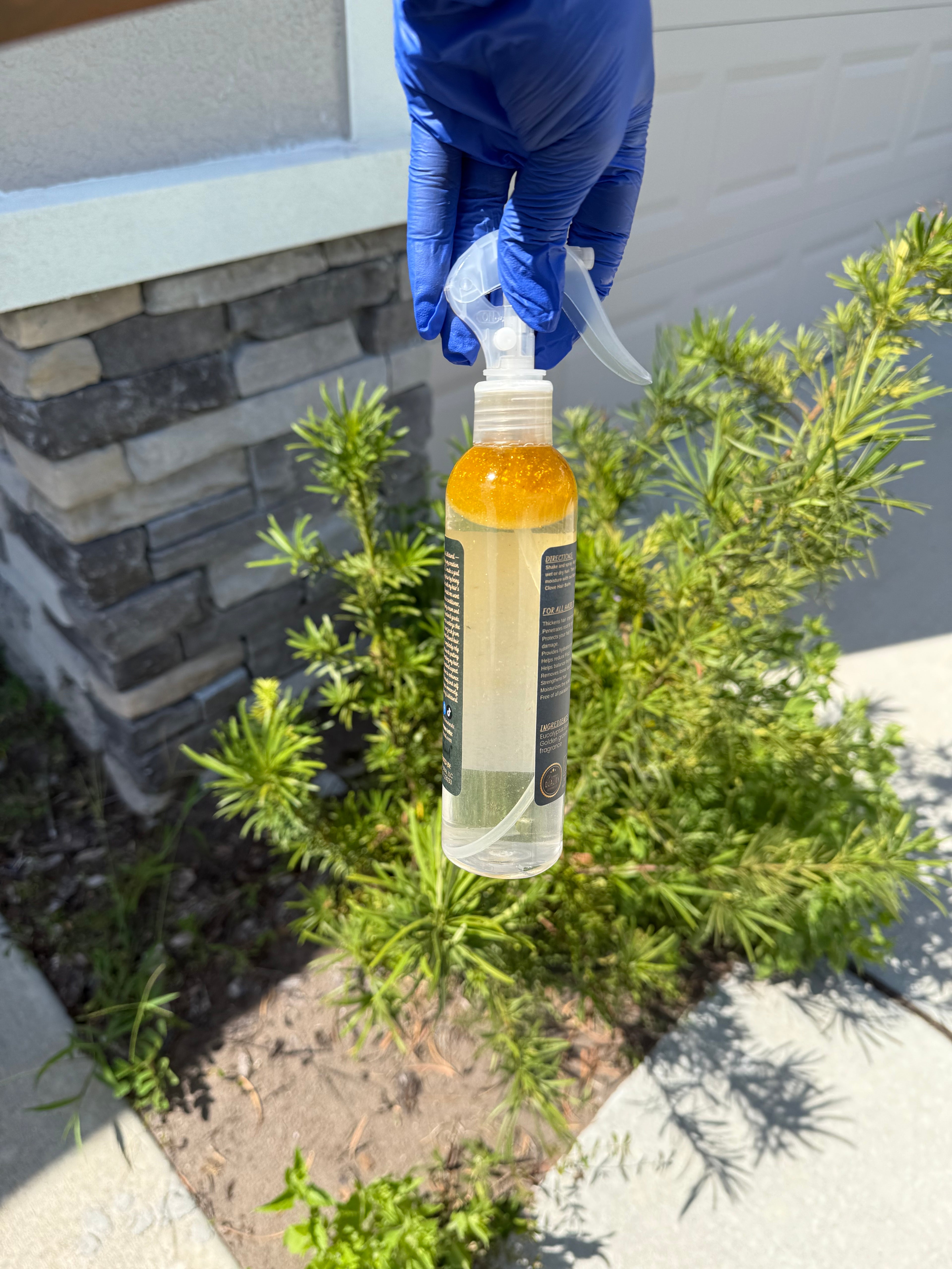 Clearwater Hair Growth Mist Formula with Essential Nutrients for Glowing Frizz Free moisturized hair, 8 Fl Oz Strawberry Shortcake Scent