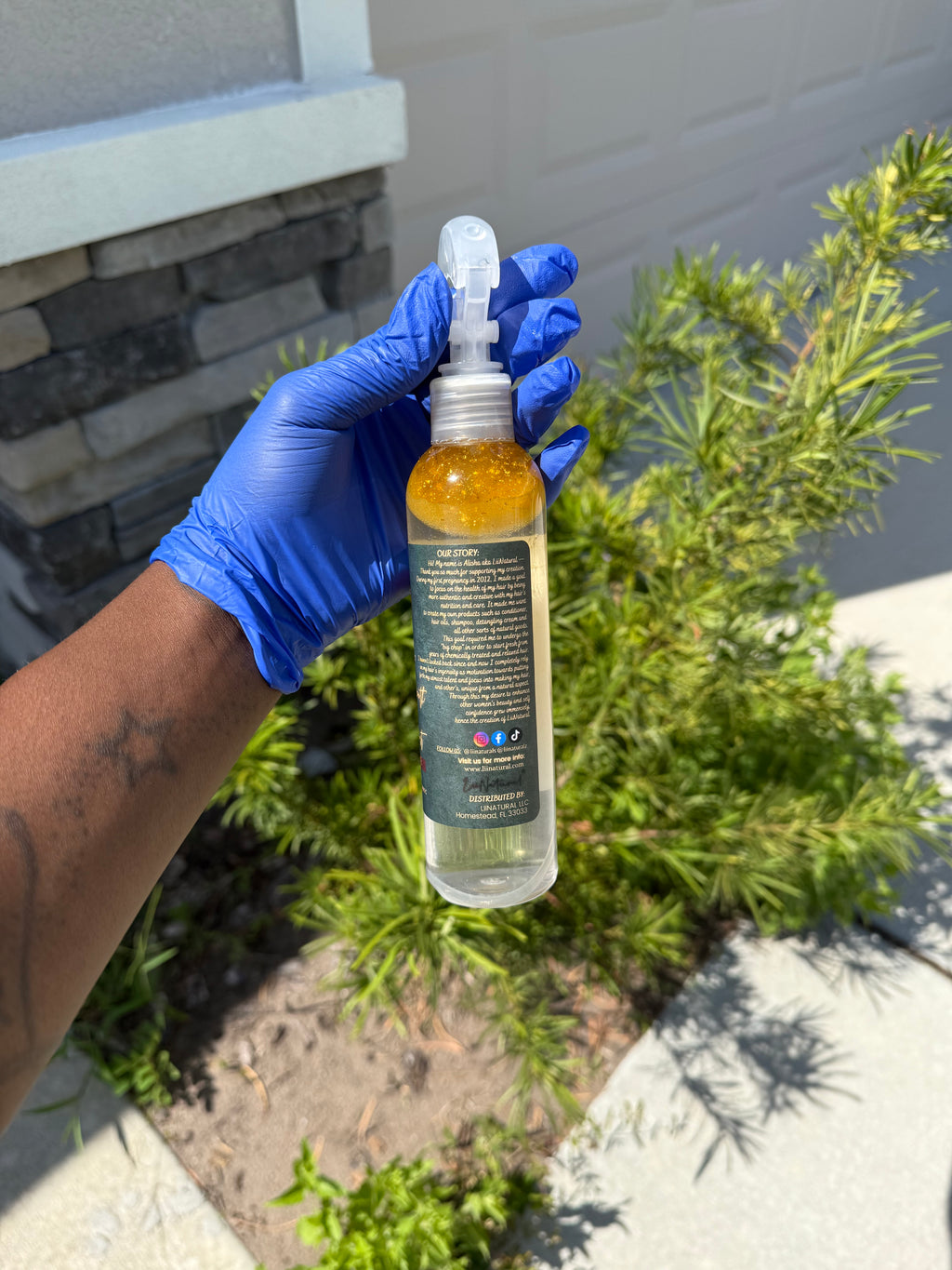 Clearwater Hair Growth Mist Formula with Essential Nutrients for Glowing Frizz Free moisturized hair, 8 Fl Oz Strawberry Shortcake Scent